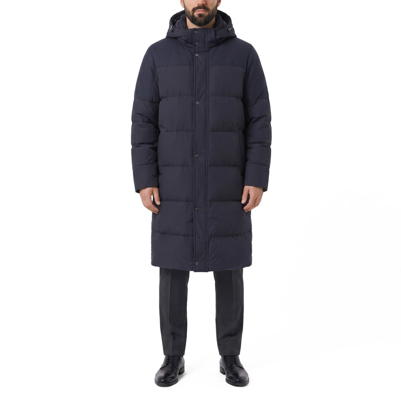 Daunenparka Magritte mit Kaschmir 54 / Navy