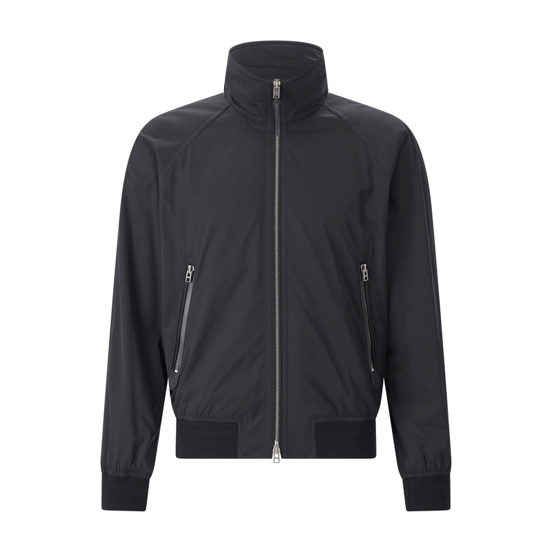 Blouson mit Stehkragen 56 / Schwarz
