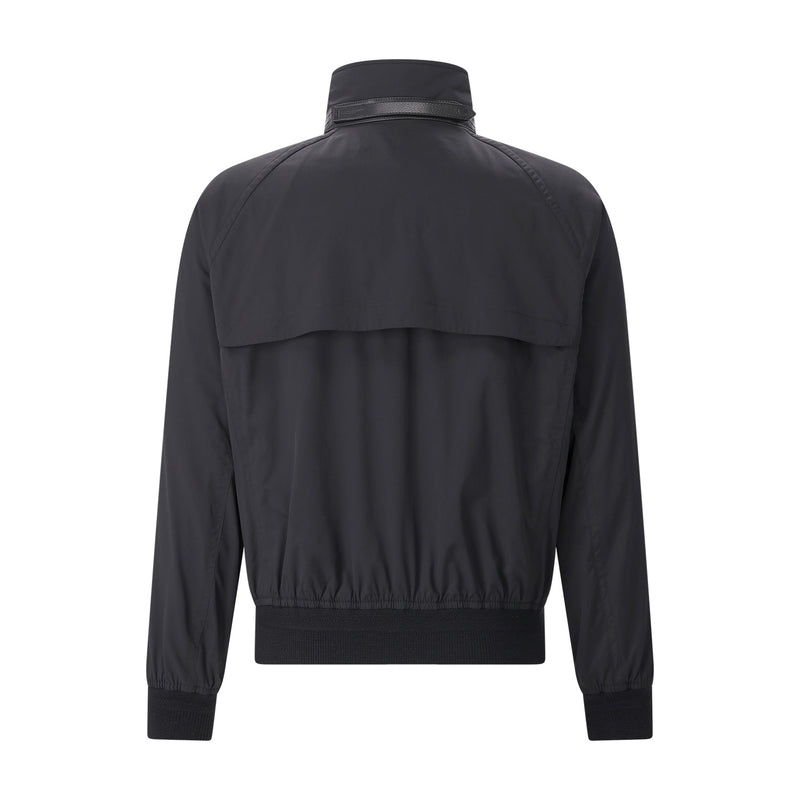 Blouson mit Stehkragen 56 / Schwarz