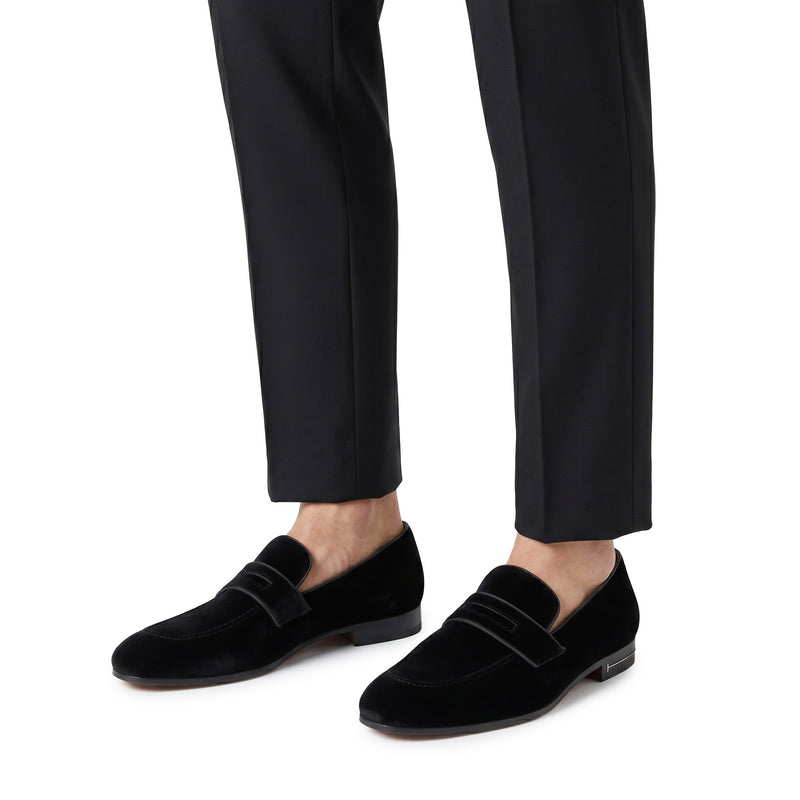 Loafer aus Samt