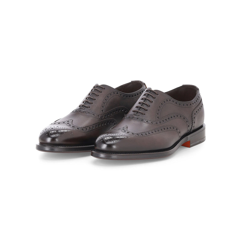 Santoni Schnürschuhe aus Leder Herren