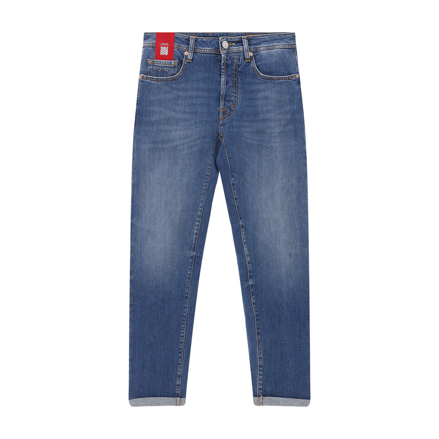Carrot-Fit Jeans Brando 38 / Blau