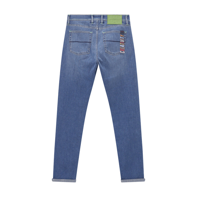 Slim-Fit Jeans Michelangelo 40 / Blau