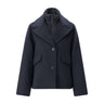 Jacke Melton Wool 2 in 1 aus Woll-Mix L / Navy