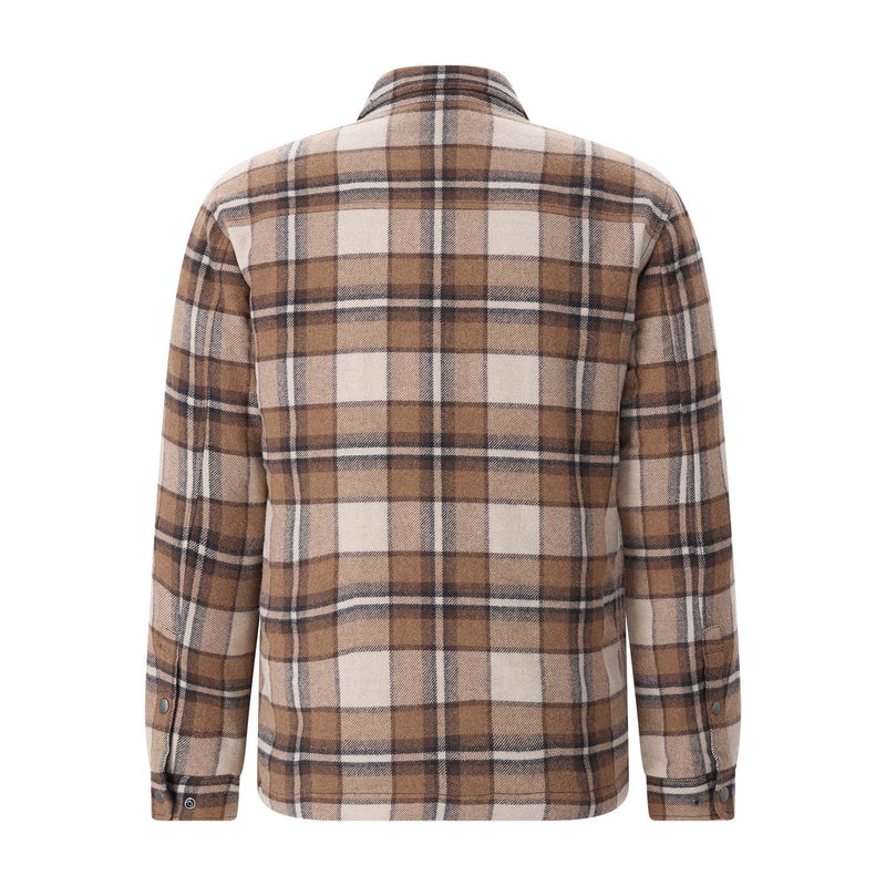 Overshirt aus Woll-Mix XXL / Hellbraun