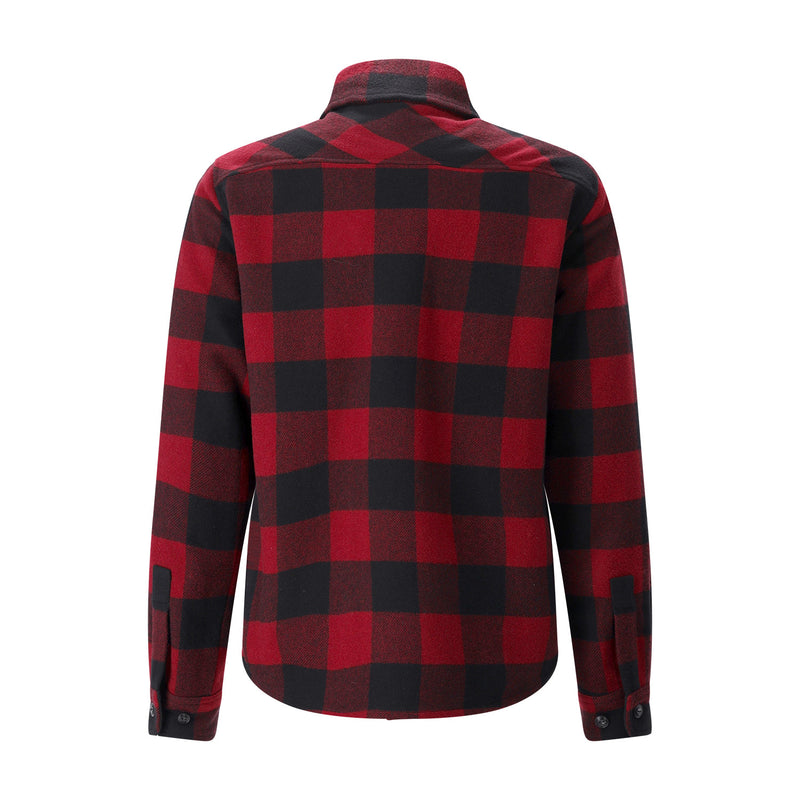 Overshirt Check Ranger aus Woll-Mix XXL / Rot