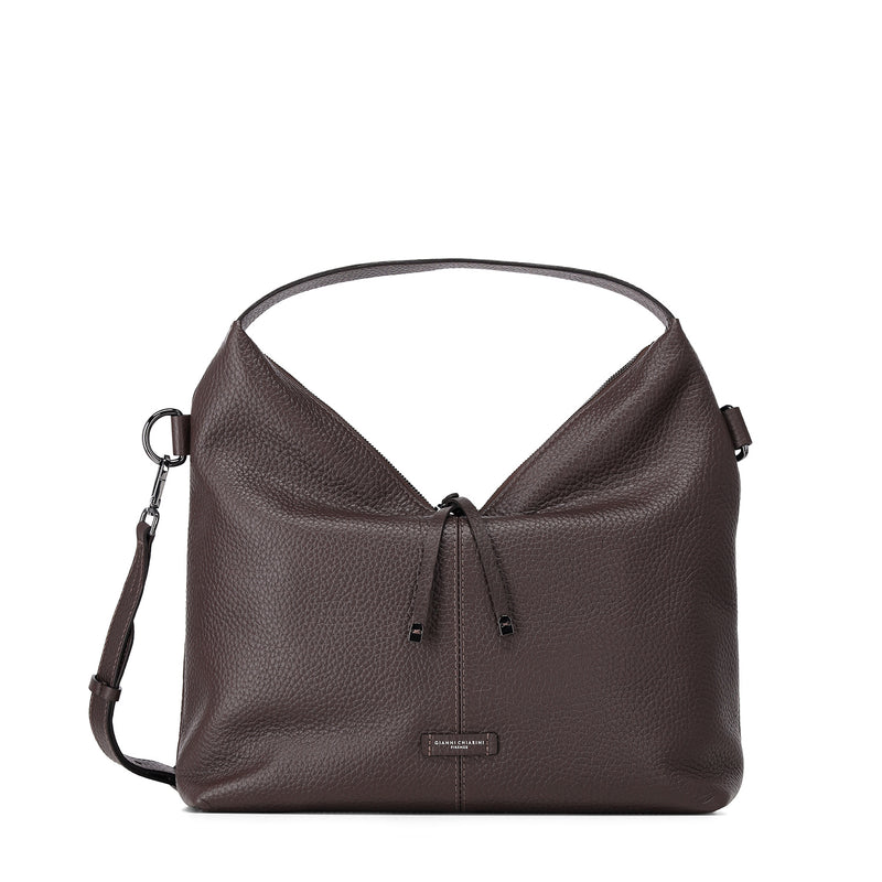 Tasche Scilla aus Leder One Size / Dunkelbraun