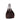 Tasche Dua aus Veloursleder One Size / Braun