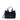 Tasche Dua aus Veloursleder One Size / Dunkelblau