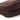 Tasche Cleo aus Veloursleder One Size / Braun