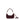 Tasche Cleo aus Veloursleder One Size / Dunkelrot