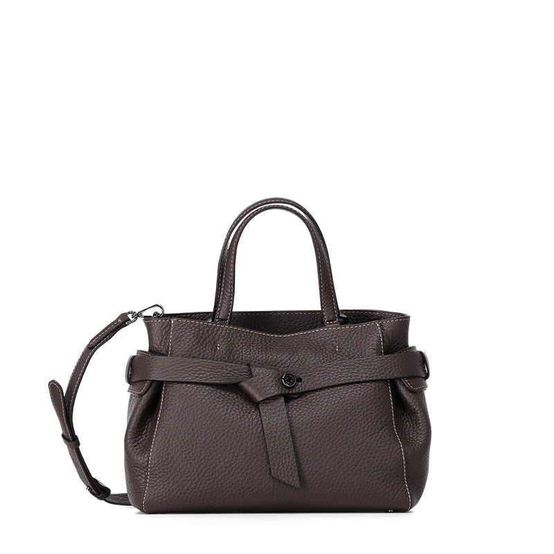 Tasche Marinda aus Leder One Size / Dunkelbraun