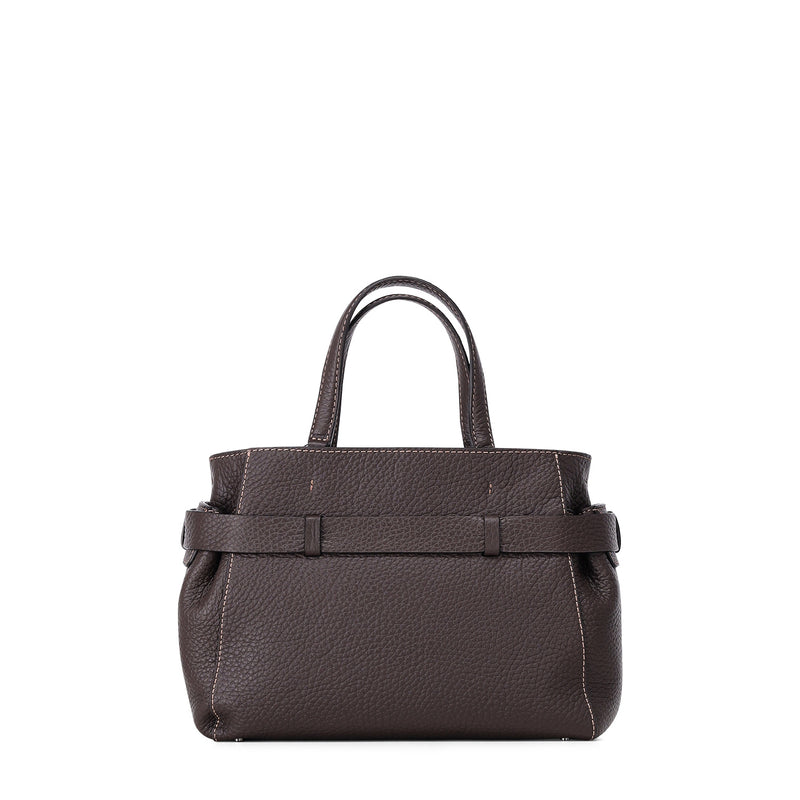 Tasche Marinda aus Leder One Size / Dunkelbraun
