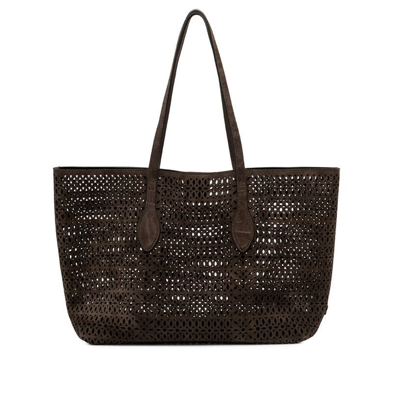 Gianni Chiarini Shopper aus Veloursleder Damen