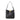 Schultertasche aus Leder One Size / Schwarz