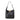 Schultertasche aus Leder One Size / Schwarz