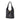 Schultertasche aus Leder One Size / Schwarz