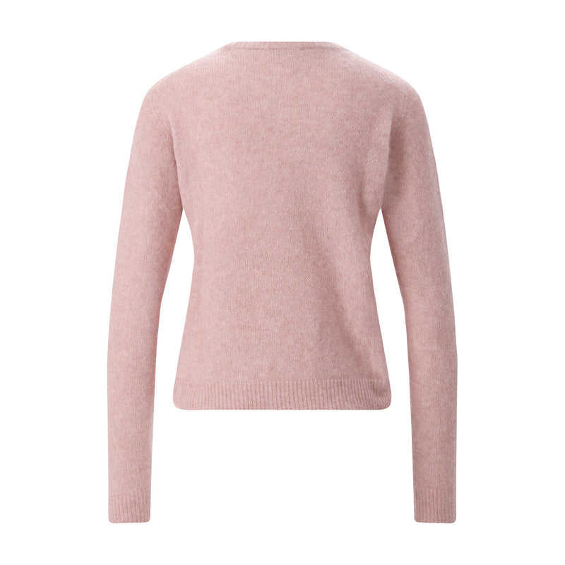 Pullover aus Kaschmir-Seide-Mix L / Rosa