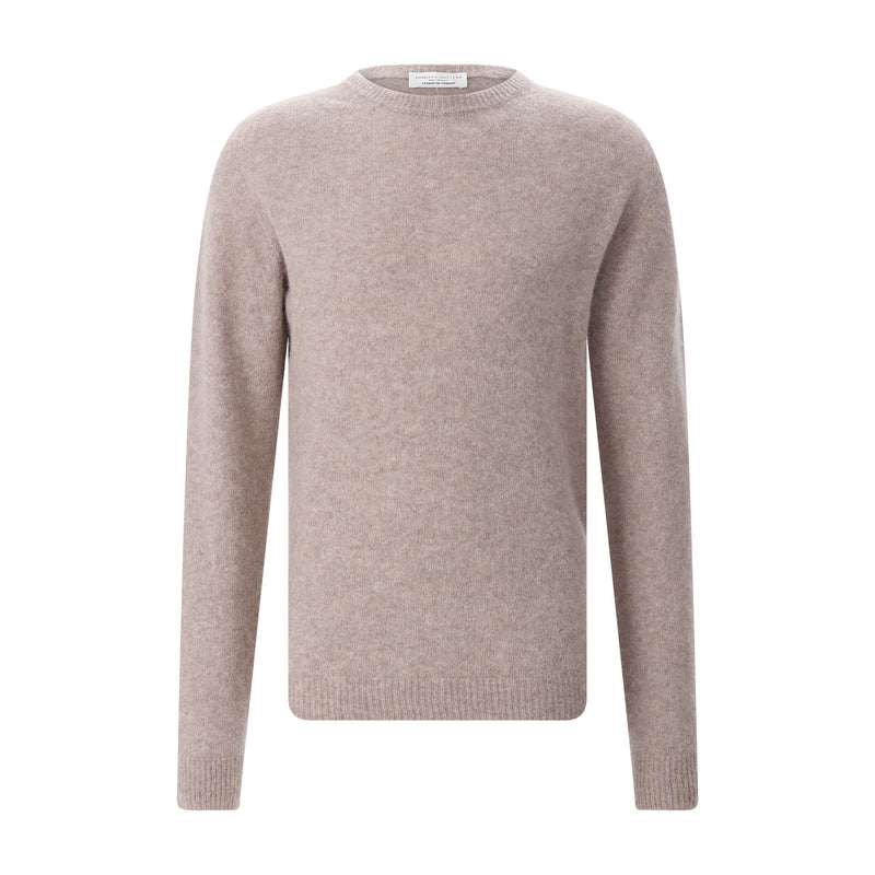 Pullover aus Kaschmir-Seide-Mix 56 / Beige