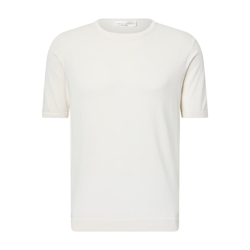 T-Shirt aus Baumwolle 56 / Weiß