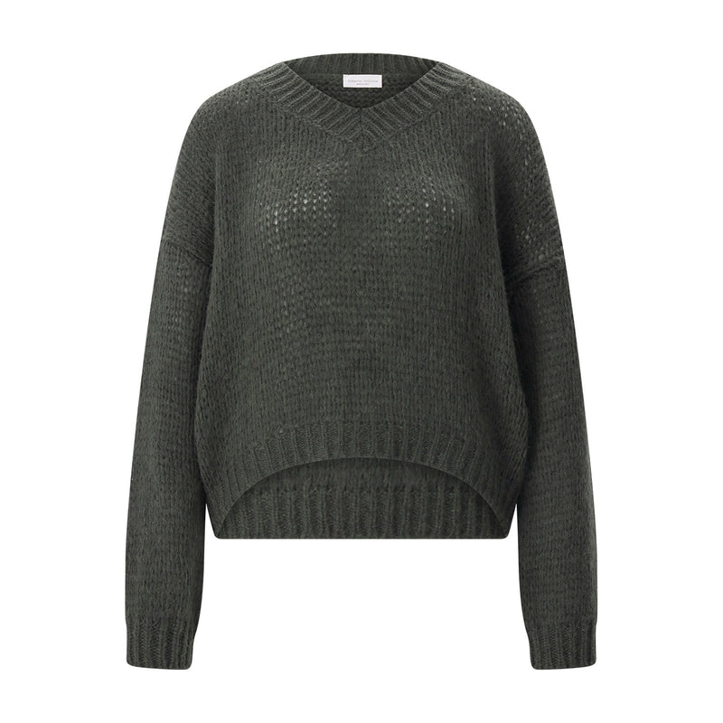 Roberto Collina Pullover aus Alpakawoll-Mix Damen