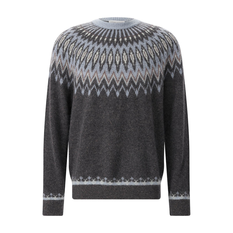 Roberto Collina Pullover aus Alpaka-Woll-Mix Herren