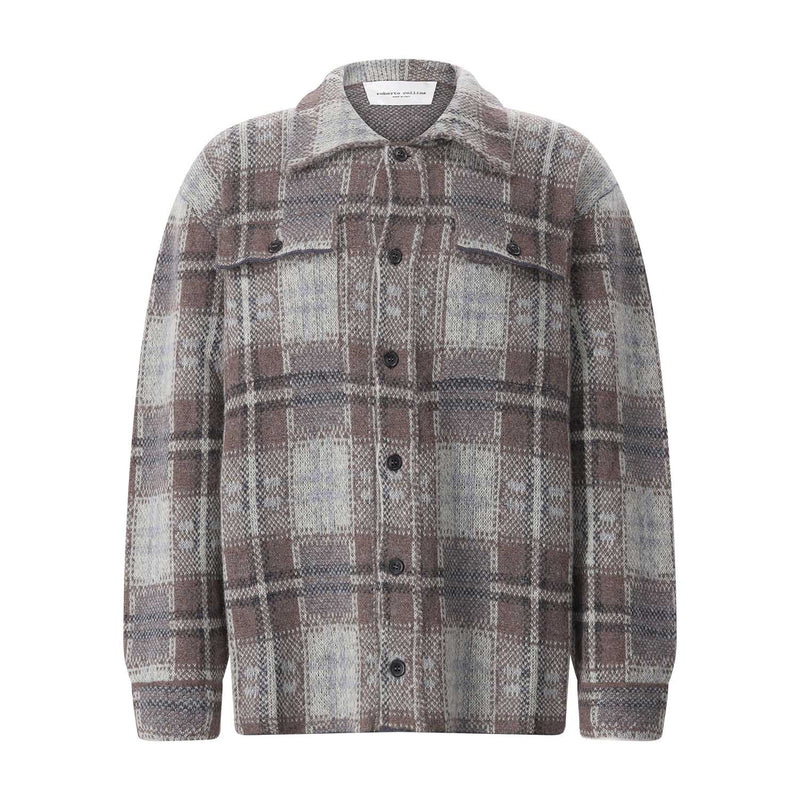 Roberto Collina Strickjacke aus Alpaka-Woll-Mix Herren