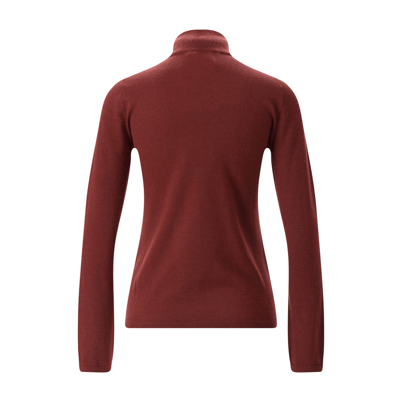 Rollkragenpullover Gatto aus Kaschmir XL / Rot