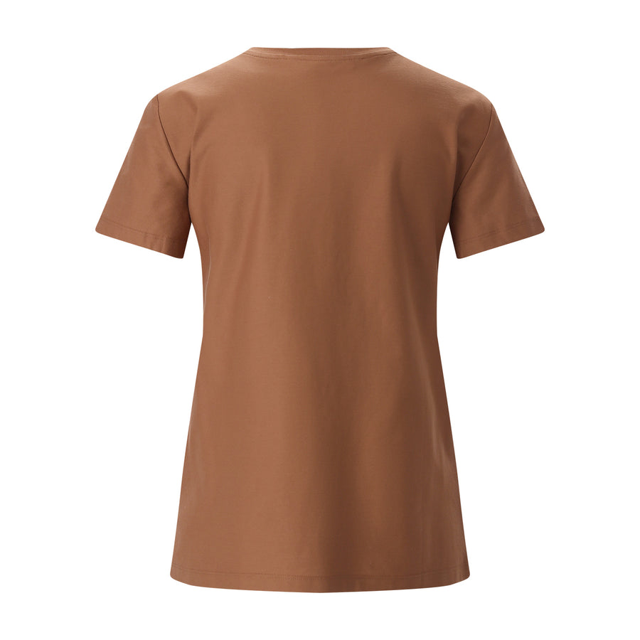T-Shirt Panfilo aus Baumwoll-Mix XL / Braun