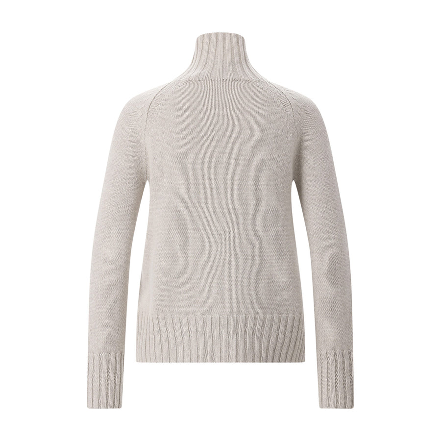 'S Max Mara Rollkragenpullover aus Kaschmir-Woll-Mix Damen