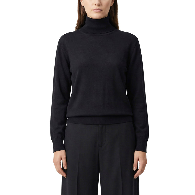 Jil Sander Rollkragenpullover aus Merinowolle Damen