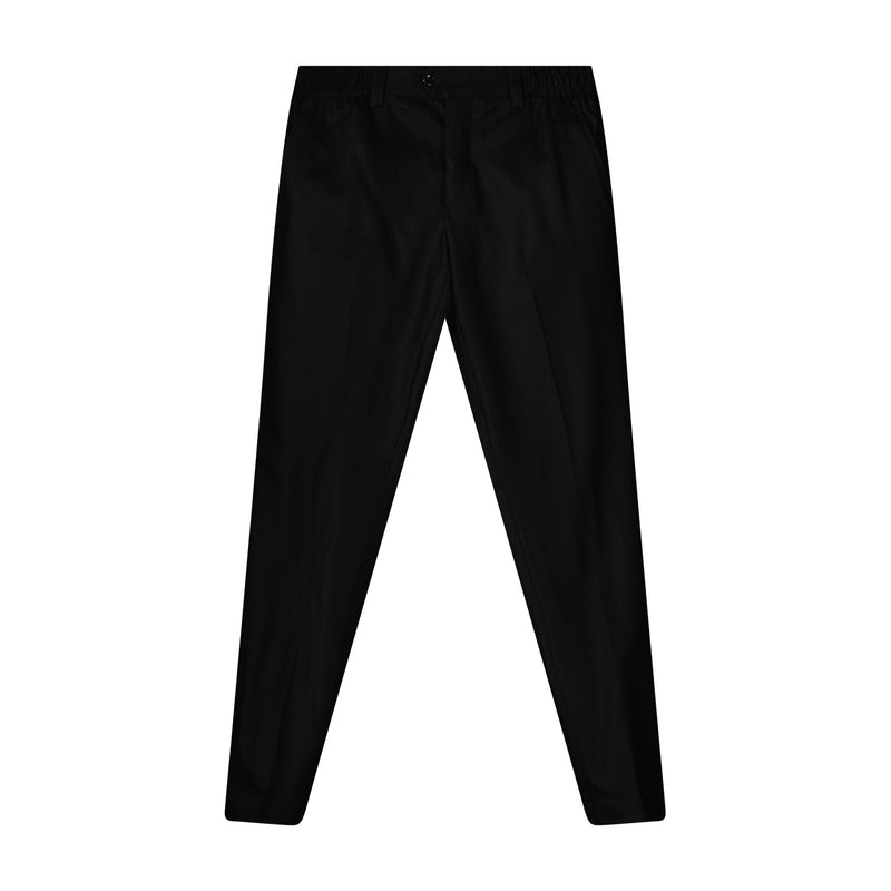 Hose aus Wollmix 38 / Schwarz