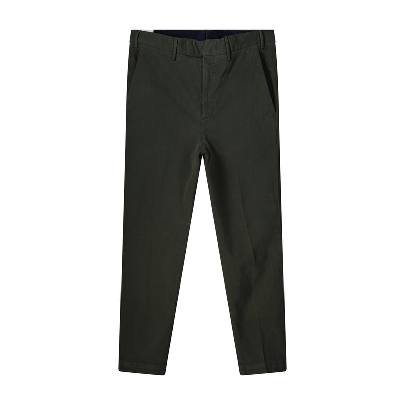 Slim-Fit Hose aus Baumwolle 56 / Dunkelgrün