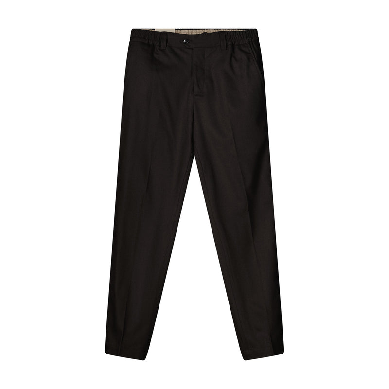 Hose aus Wollmix 38 / Dunkelbraun
