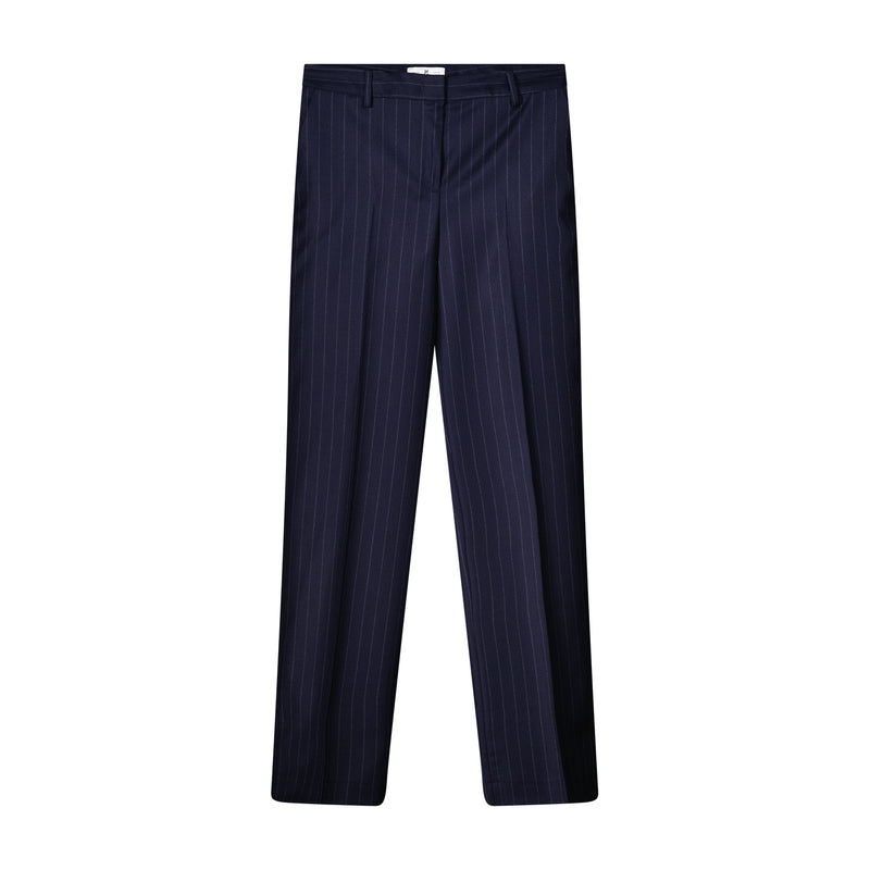 Hose Ambra aus Schurwoll-Mix 44 / Navy