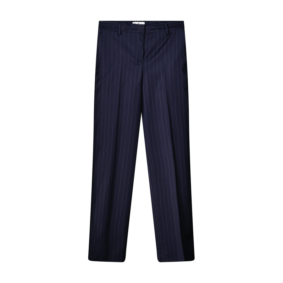 Hose Ambra aus Schurwoll-Mix 44 / Navy