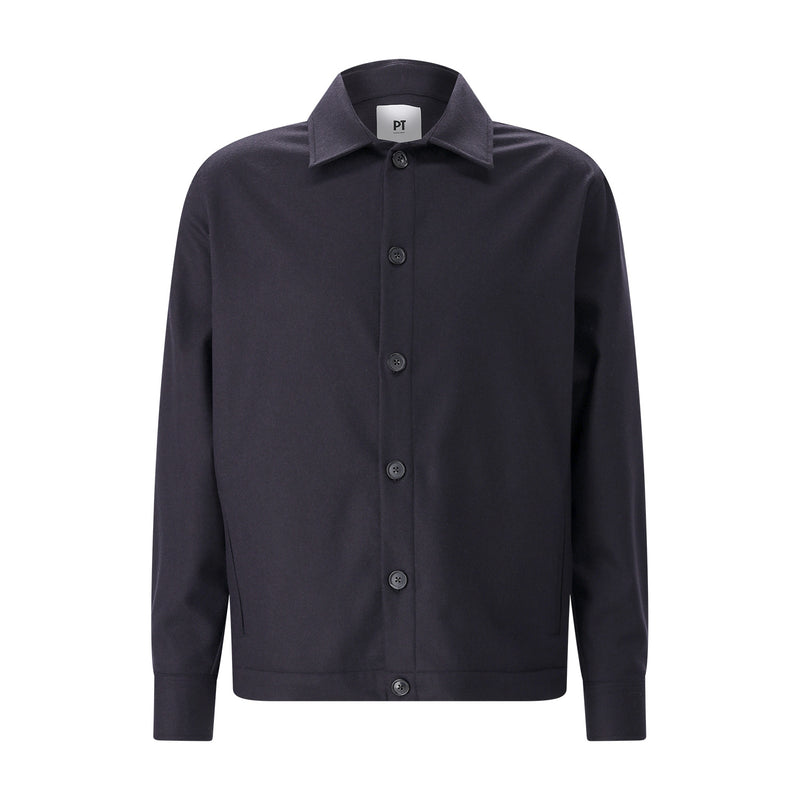 Overshirt aus Kaschmir-Mix 56 / Navy