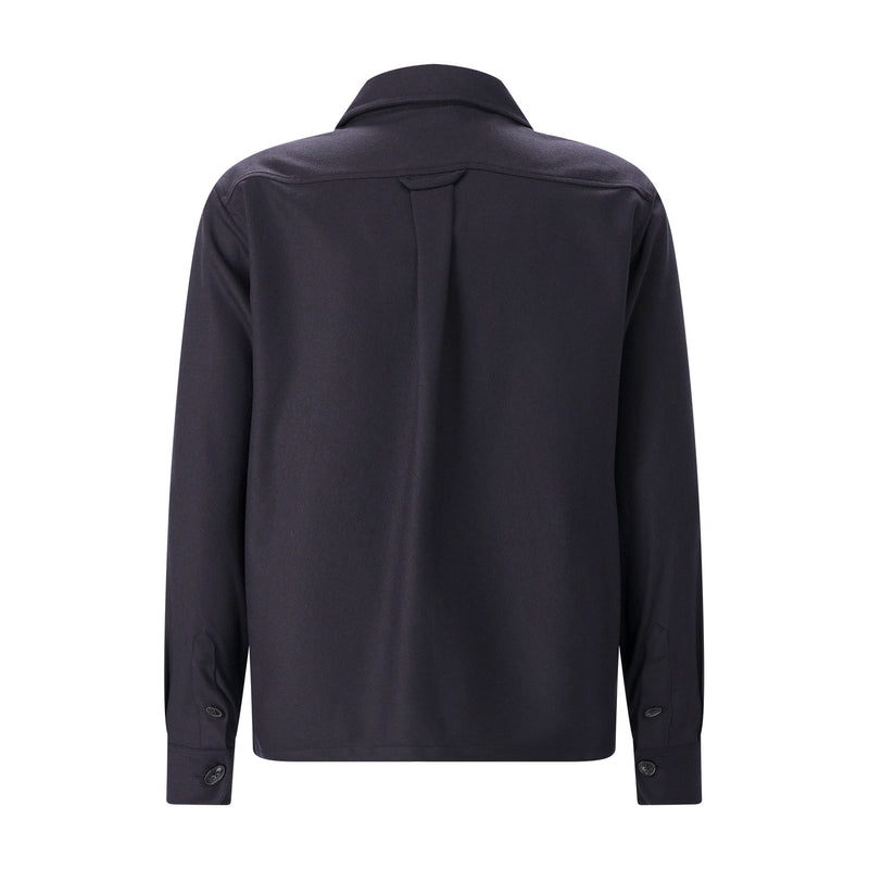 Overshirt aus Kaschmir-Mix 56 / Navy