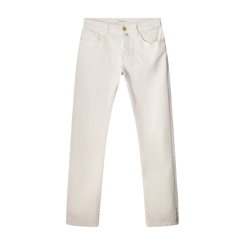 Slim-Fit Jeans Bard aus Baumwoll-Mix 38 / Creme