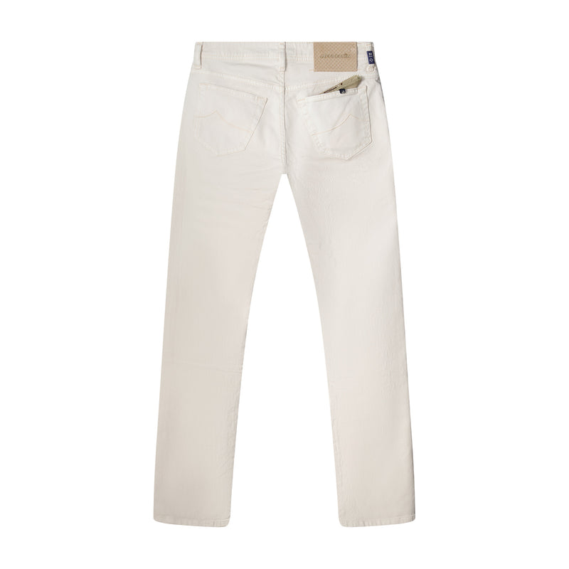 Slim-Fit Jeans Bard aus Baumwoll-Mix 38 / Creme