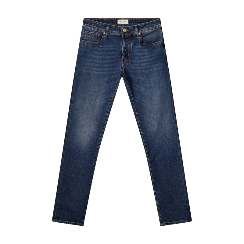 Slim-Fit Jeans Bard aus Baumwoll-Mix 40 / Blau