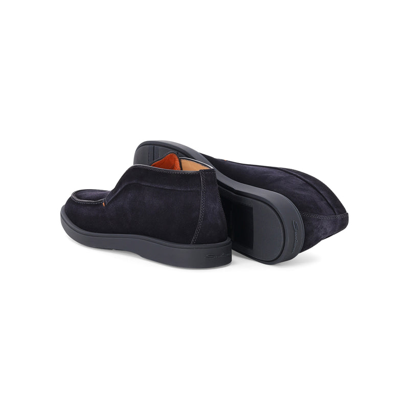 Mokassins aus Leder 11 / Navy