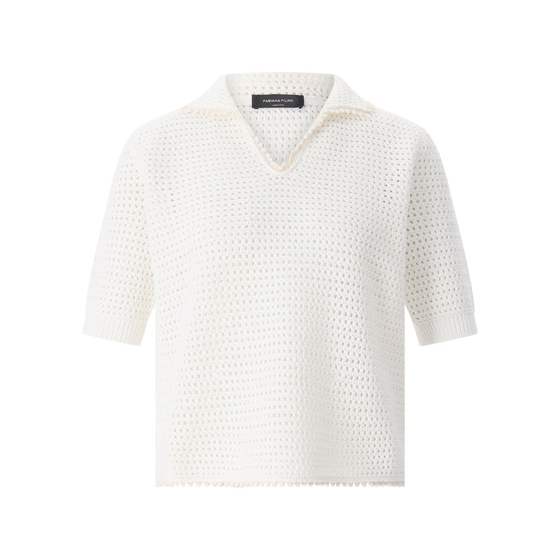 Fabiana Filippi Poloshirt aus Baumwolle Damen