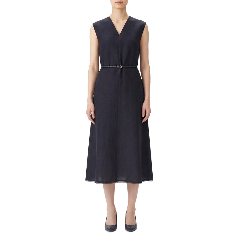 Fabiana Filippi Maxikleid aus Leinenmix Damen