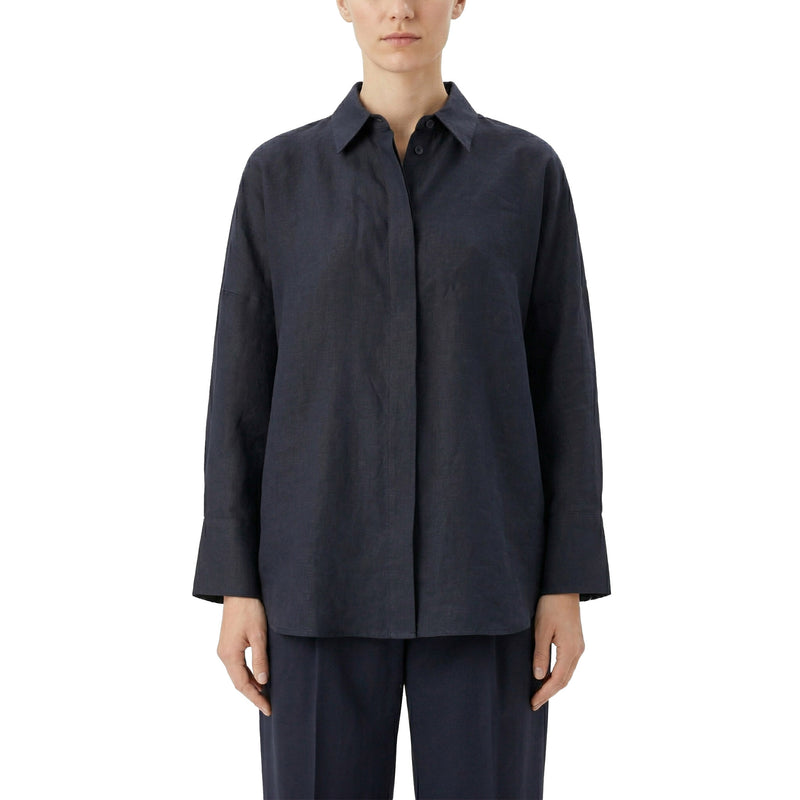 Hemdbluse aus Baumwolle