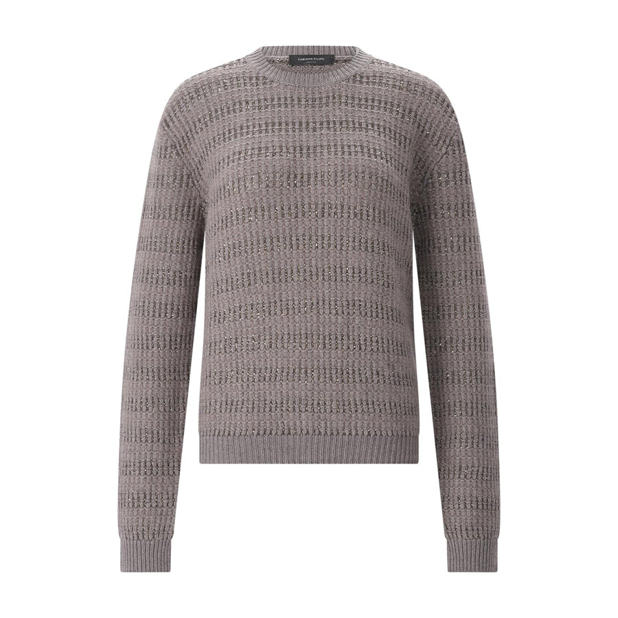Fabiana Filippi Pullover aus Wolle-Alpaka-Mix Damen