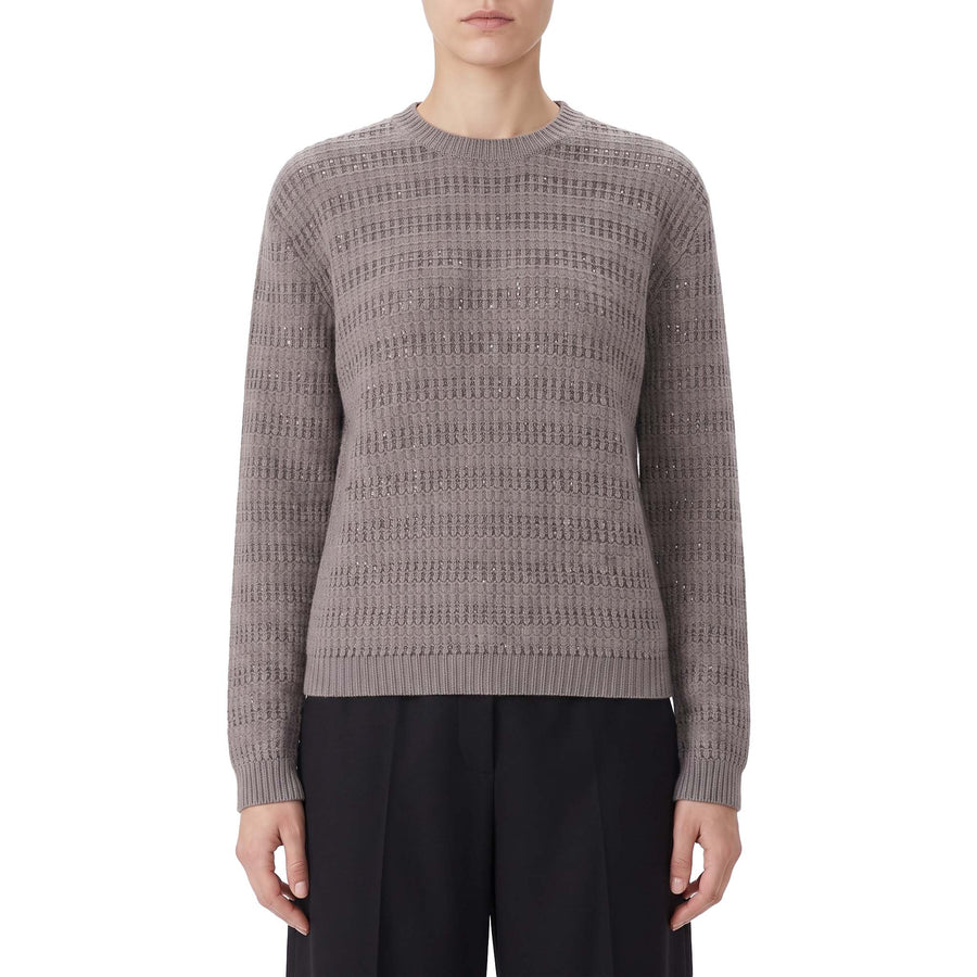 Fabiana Filippi Pullover aus Wolle-Alpaka-Mix Damen