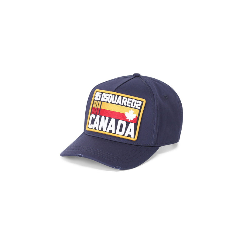 Cap mit Stickerei One Size / Dunkelblau