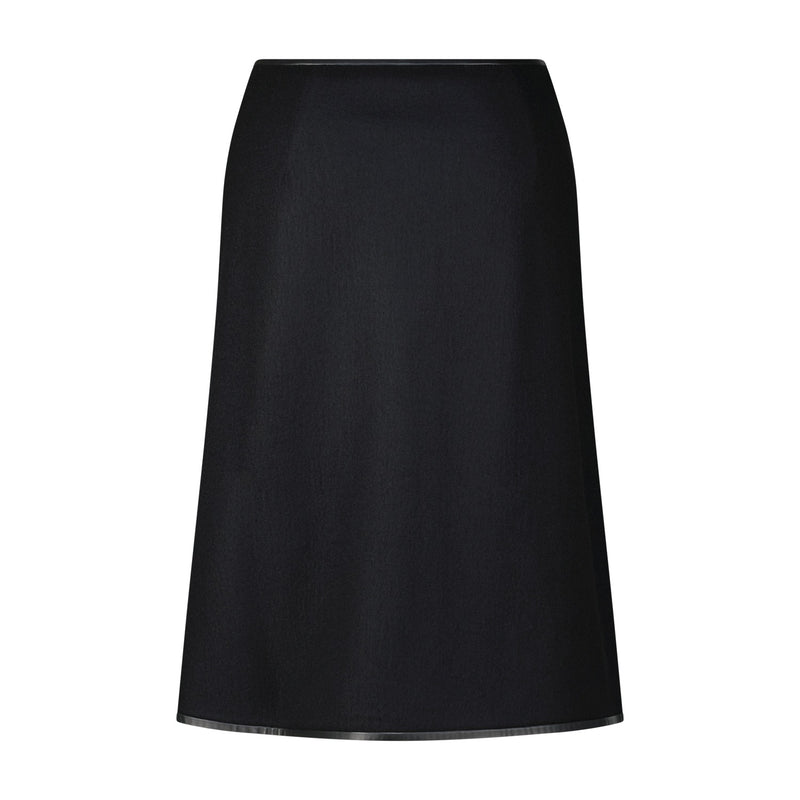 Jil Sander Midirock aus Wolle Damen