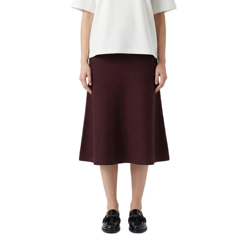 Jil Sander Midirock aus Wolle Damen